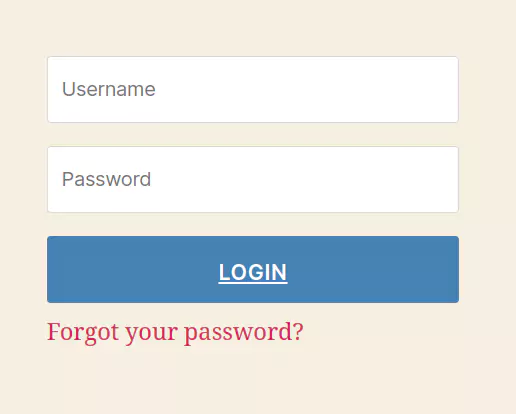wordpress custom login form