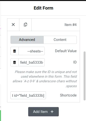 ست کردن value برای فیلد hidden در فرم المنتور