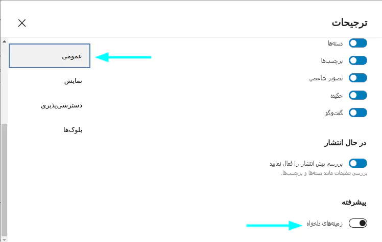 فعال کردن کاستوم فیلدها در وردپرس